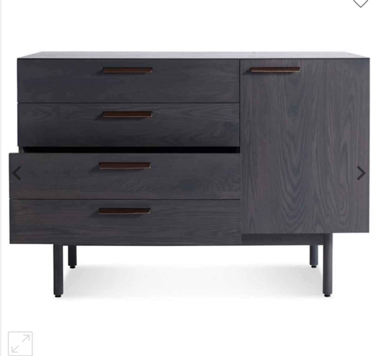 blue dot dresser Peek 4 Drawer Dresser main image 1